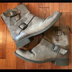 Steve Madden Tokken Biker Booties, 8.5